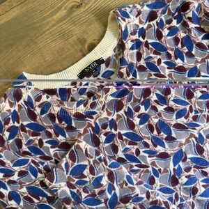 NYDJ Womens Medium Long Sleeve Crewneck Knit‎ Sweater Colorful